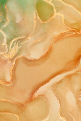 Fluid Art . Modern аbstract colorful background, wallpaper. Mixing acrylic paints. Marble texture. Alcohol ink colors translucent