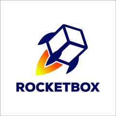 Rocket Box logo exclusive design inspiration