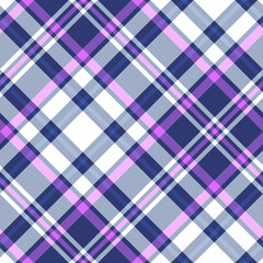 Seamless vector tartan pattern for fabric, textile, wrapping etc. Plaid background	