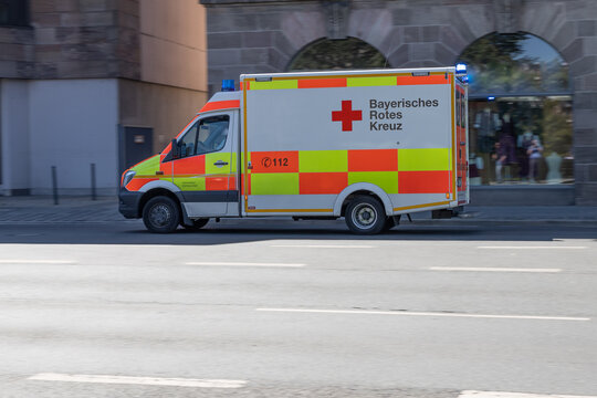 Einsatzfahrzeug vom BRK