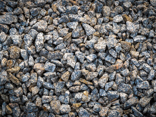 granite, rubble, background for design , pebble