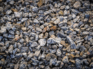 granite, rubble, background for design , pebble