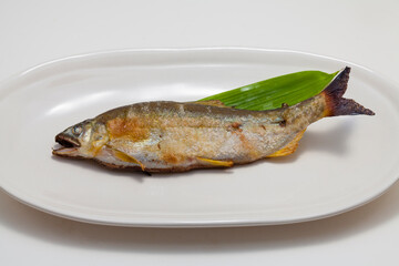 あゆの塩焼き