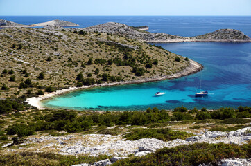 Croatia. Kornati national park. Amazing islands