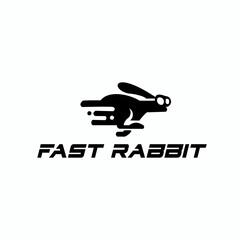 Fast Rabbit logo exclusive design inspiration