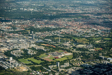 Obraz premium Luftbild/Aerial München