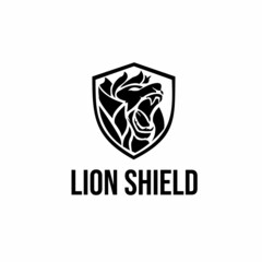Lion Shield logo exclusive design inspiration