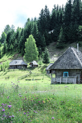 house in the mountains