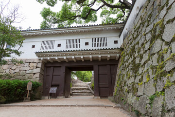 岡山城の廊下門