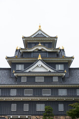 岡山城の天守閣