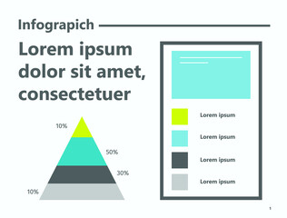 Desaign templates for infographic presentations