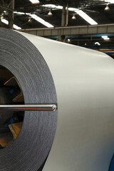 Roll of galvanized steel