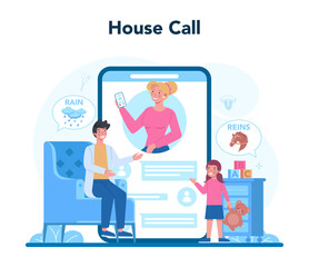 Speech therapist concept. Didactic correction and treatment idea.