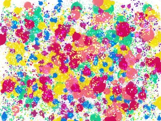 Colorful paint splash background