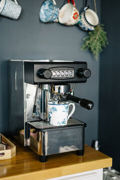 Coffee maker at home