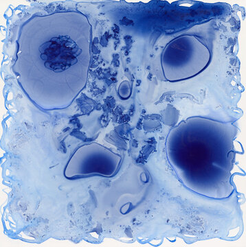 Blue ink texture