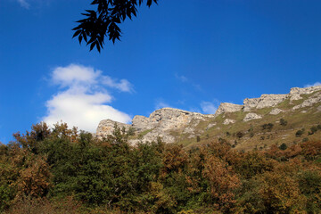 Mountains in the Basque Country