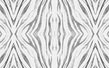 Seamless Zebra Stripes. Abstract Animal Texture. 