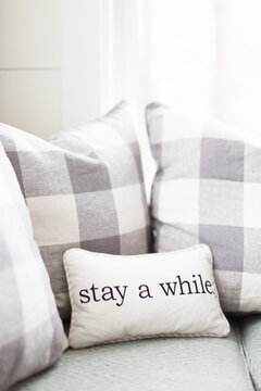 Stay A While Pillow