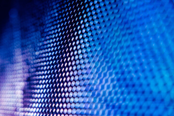 CloseUp LED blurred screen. LED soft focus background. abstract background ideal for design.