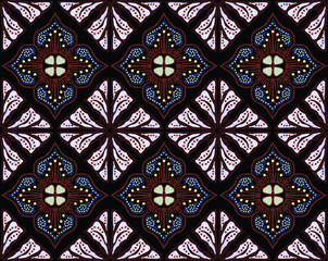 Batik Indonesian: is a technique of wax-resist dyeing applied to whole cloth, or cloth made using this technique originated from Indonesia.