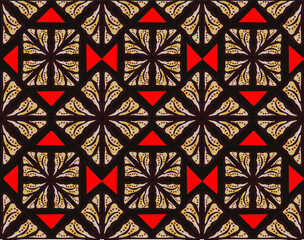 Batik Indonesian: is a technique of wax-resist dyeing applied to whole cloth, or cloth made using this technique originated from Indonesia.
