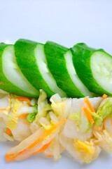 キュウリと白菜のお新香