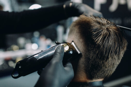Haircut for man