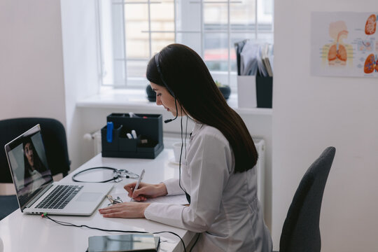 Medical session remotely during quarantine