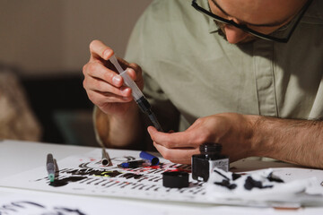 Process of creating inscriptions for company