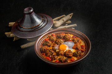 タジン鍋 北アフリカ料理 North African clay pot dishes(Tagine)