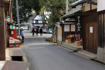 三輪の街並み