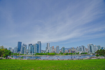 Fototapeta na wymiar Downtown in Vancouver