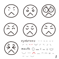 hand-drawn facial expression icon_05_i