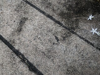 Black asphalt road surface texture