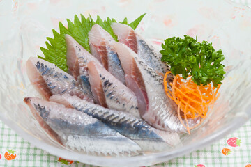 いわしの刺身