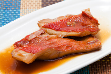 金目鯛の煮付け