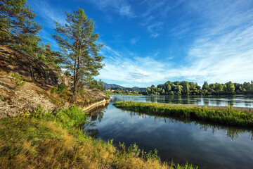 Monument of nature-Stone of love. The Village Of Turochak, Altai Republic