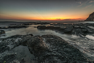 Rolling mountain scenery