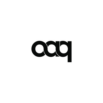 oaq letter original monogram logo design