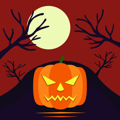 Happy Halloween, Halloween related background, spooky and creepy, yet joyful backgrounds, trick or treat, happiness EPS Vector