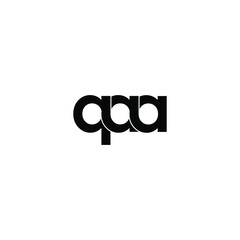qaa letter original monogram logo design