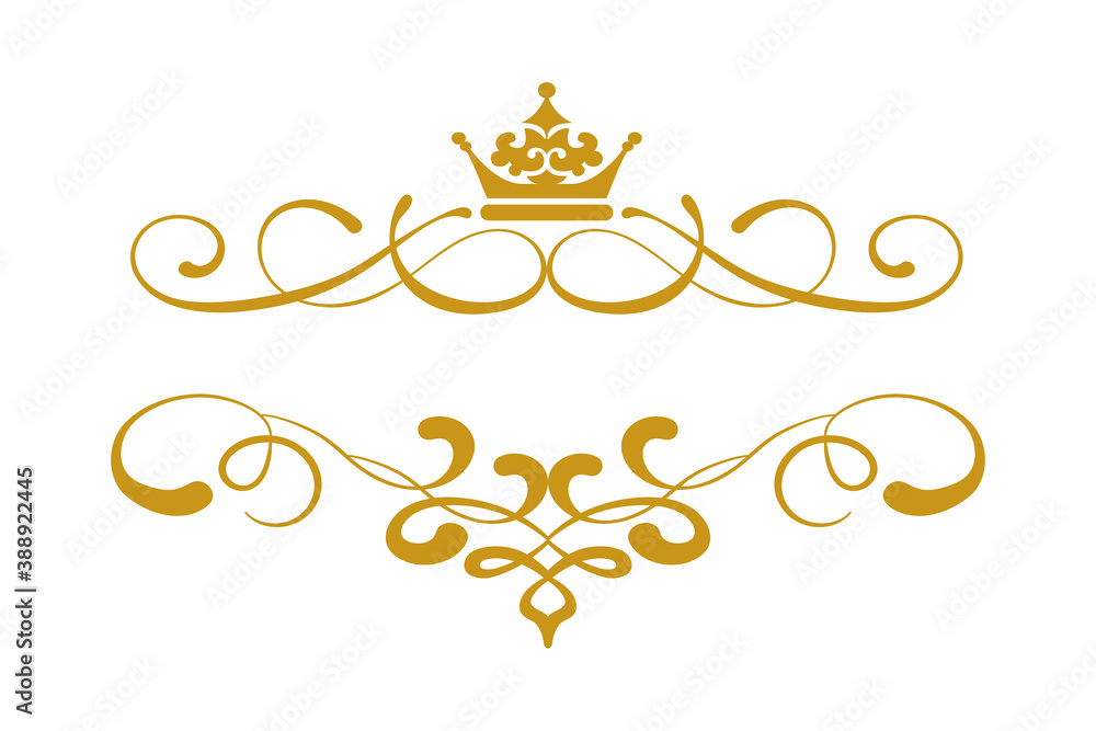 Canvas Prints royal crown emblem