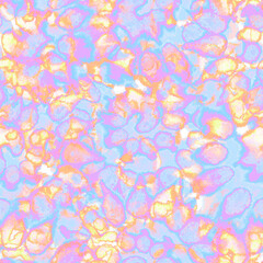 Pastel wet paint seamless pattern. Watercolor