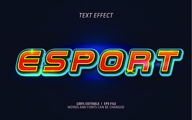 text effects editable