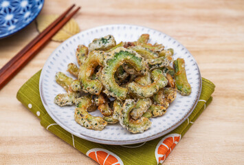 ゴーヤーの唐揚げ