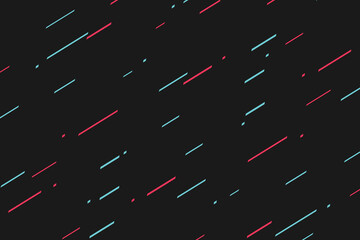 Abstract glitch lcolor line pattern. Technology background
