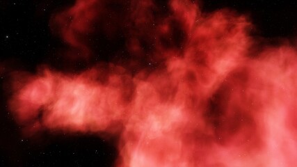 Space background with realistic nebula and shining stars, colorful cosmos with stardust and milky way, magic color galaxy, infinite universe and starry night 3d render