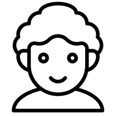 Orc avatar, Halloween costume vector illustration