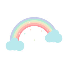 rainbow icon vector design illustration